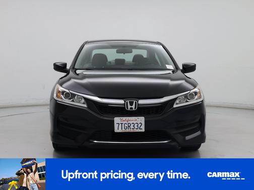 Black 2016 Honda Accord LX