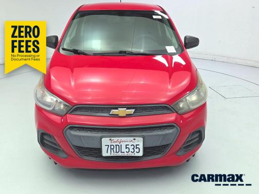 Red 2016 Chevrolet Spark LS