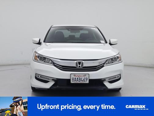 White 2017 Honda Accord Sport