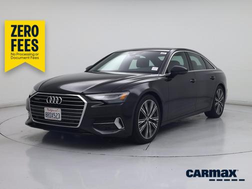 Black 2019 Audi A6 Premium