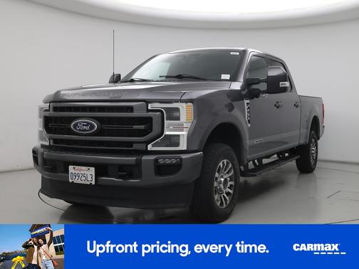 Gray 2022 Ford F-250 Lariat
