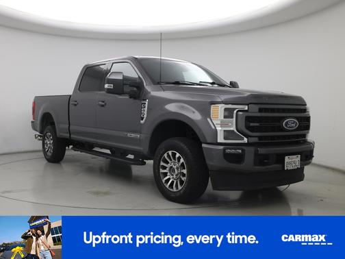 Gray 2022 Ford F-250 Lariat