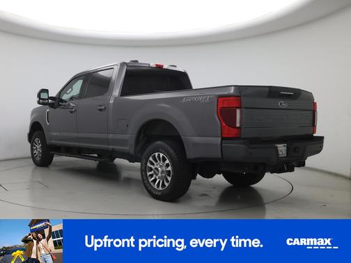 Gray 2022 Ford F-250 Lariat