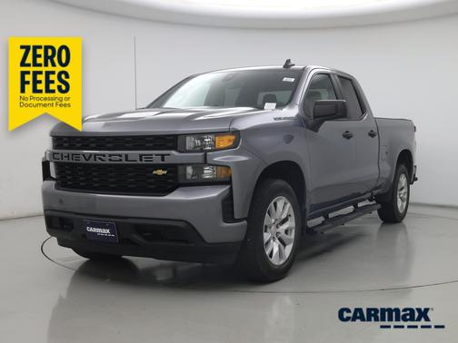 Gray 2021 Chevrolet Silverado 1500 Custom