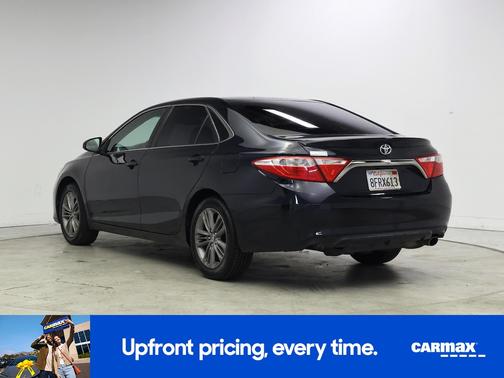 Blue 2016 Toyota Camry SE