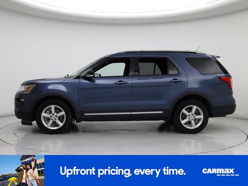 Blue 2018 Ford Explorer XLT