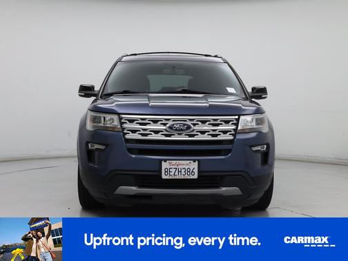 Blue 2018 Ford Explorer XLT