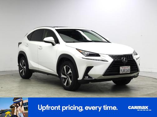 White 2020 Lexus NX 300