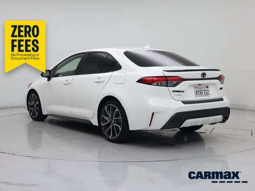 White 2021 Toyota Corolla XSE