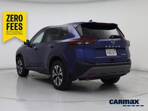 Blue 2023 Nissan Rogue SV