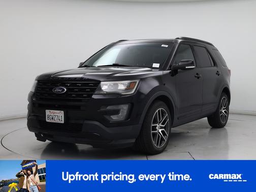 Black 2017 Ford Explorer Sport