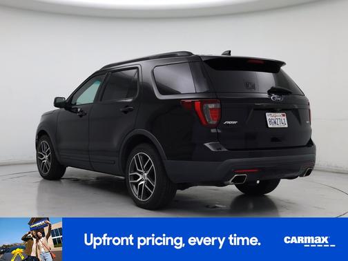 Black 2017 Ford Explorer Sport