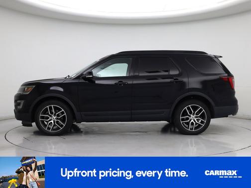 Black 2017 Ford Explorer Sport