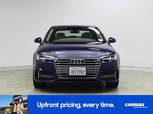 Blue 2017 Audi A4 Premium Plus