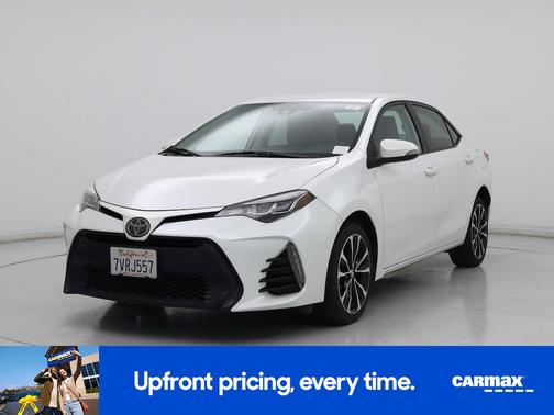 White 2017 Toyota Corolla SE