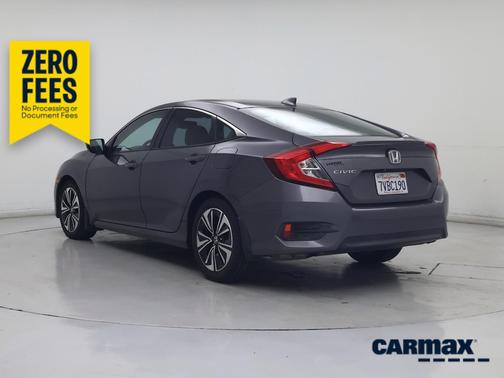 Gray 2016 Honda Civic EX-L