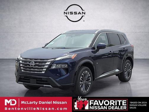 Deep Ocean Blue Pearl 2026 Nissan Rogue Platinum
