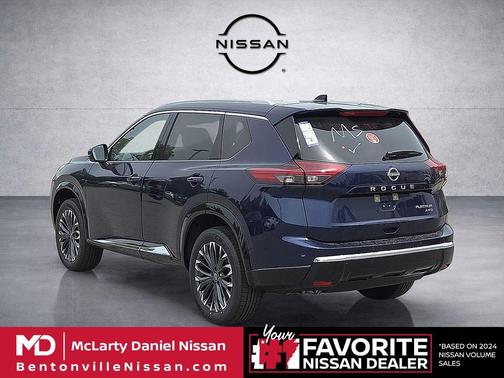 Deep Ocean Blue Pearl 2026 Nissan Rogue Platinum