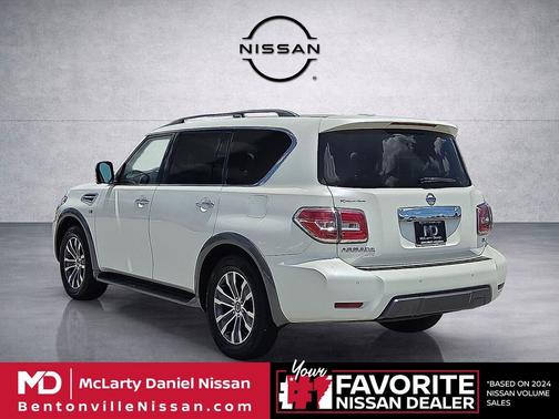 Pearl White Tricoat 2019 Nissan Armada SL