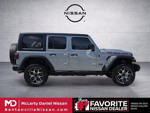 Billet Silver Metallic Clearcoat 2019 Jeep Wrangler Unlimited Rubicon