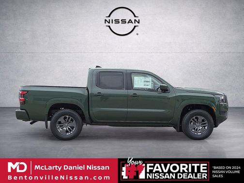 Tactical Green Metallic 2026 Nissan Frontier SV