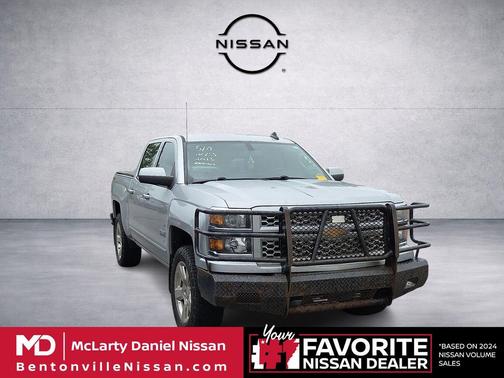 Silver Ice Metallic 2015 Chevrolet Silverado 1500 1LT