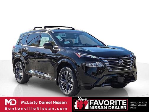 Super Black 2026 Nissan Rogue Platinum