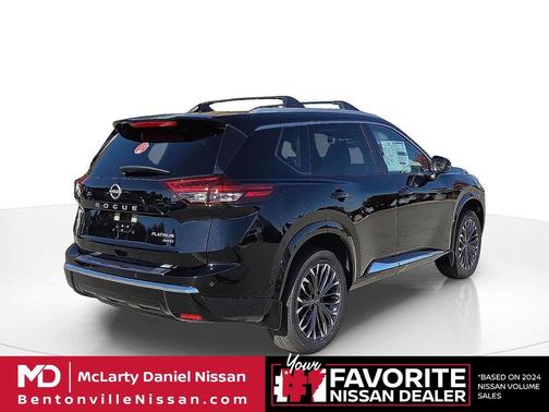 Super Black 2026 Nissan Rogue Platinum