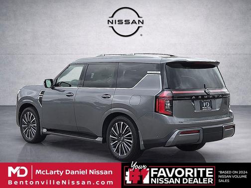 Gun Metallic 2026 Nissan Armada Platinum Reserve