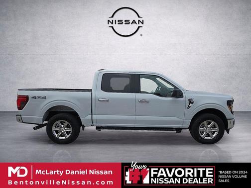SPACE WHITE METALLIC 2025 Ford F-150 XLT