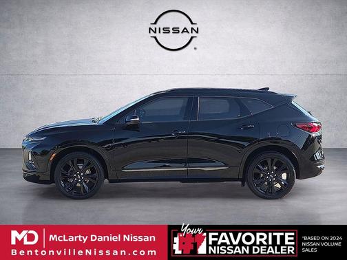 Black 2022 Chevrolet Blazer RS