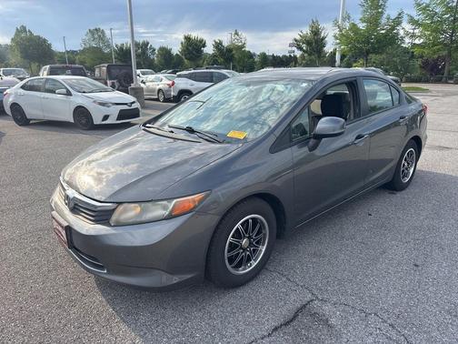 Polished Metal Metallic 2012 Honda Civic LX