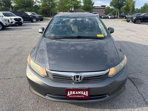 Polished Metal Metallic 2012 Honda Civic LX