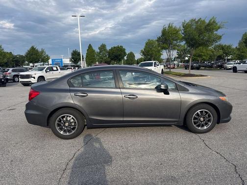 Polished Metal Metallic 2012 Honda Civic LX