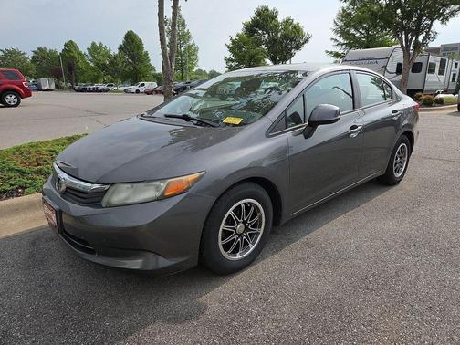 Polished Metal Metallic 2012 Honda Civic LX