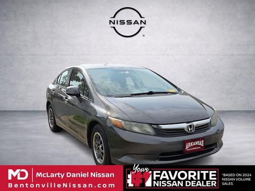 Polished Metal Metallic 2012 Honda Civic LX