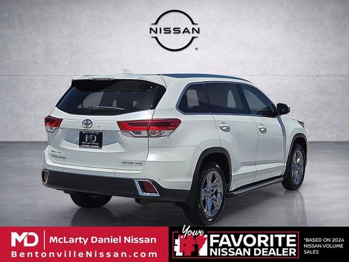 Blizzard Pearl 2019 Toyota Highlander Limited Platinum
