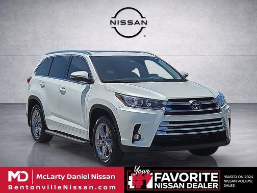 Blizzard Pearl 2019 Toyota Highlander Limited Platinum