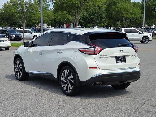 Pearl White 2018 Nissan Murano Platinum