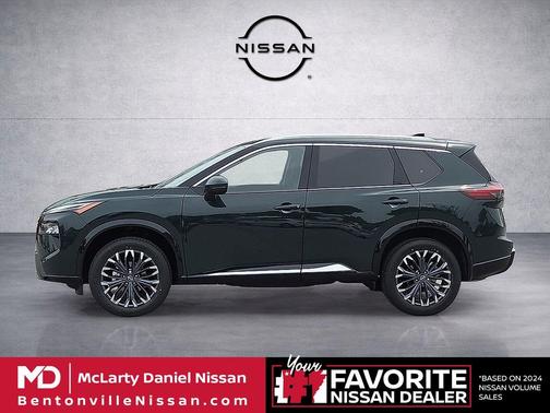 Obsidian Green 2026 Nissan Rogue Platinum