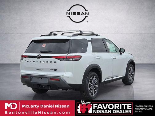 Everest White Pearl Tricoat 2026 Nissan Pathfinder Platinum
