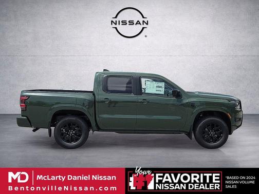 Tactical Green Metallic 2026 Nissan Frontier SV