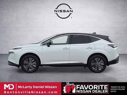 Everest White Pearl Tricoat/Super Black 2025 Nissan Murano SL