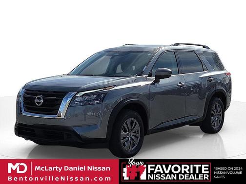 Gun Metallic 2025 Nissan Pathfinder SV FWD