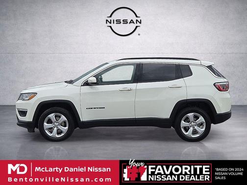 White Clearcoat 2018 Jeep Compass Latitude