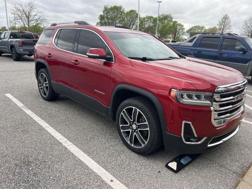 Cayenne Red Tintcoat 2021 GMC Acadia AWD SLT