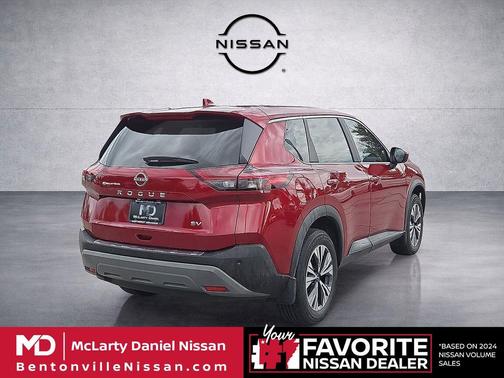 Scarlet Ember Tintcoat 2023 Nissan Rogue SV