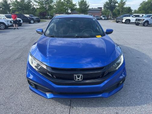 Aegean Blue Metallic 2020 Honda Civic Sport
