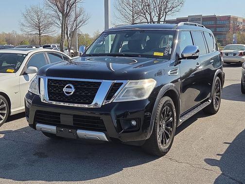 Super Black 2017 Nissan Armada Platinum