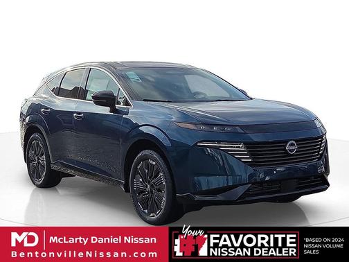 Aurora Blue Pearl Metallic/Super Black 2026 Nissan Murano Platinum